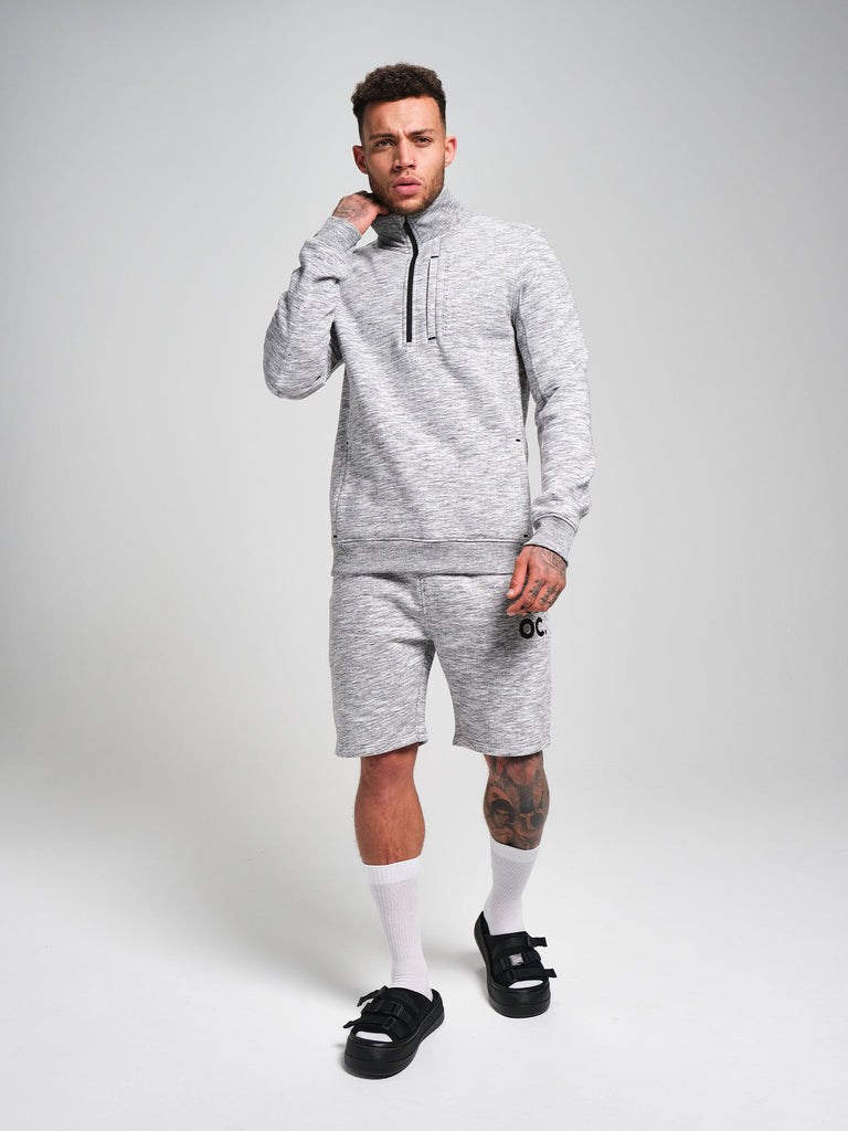 Half Zip - Granite Grey