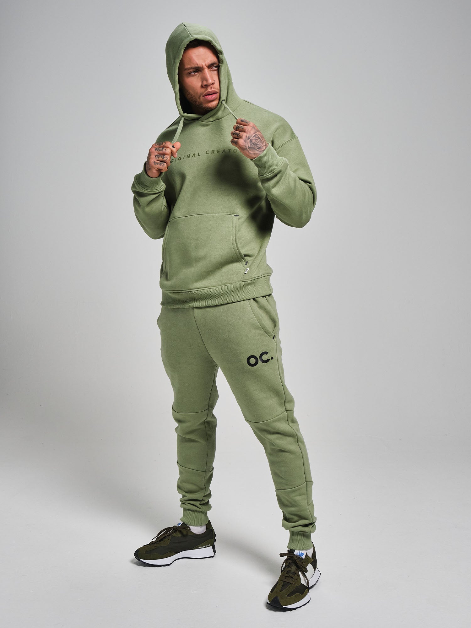 Overhead Hoodie - Sage Green
