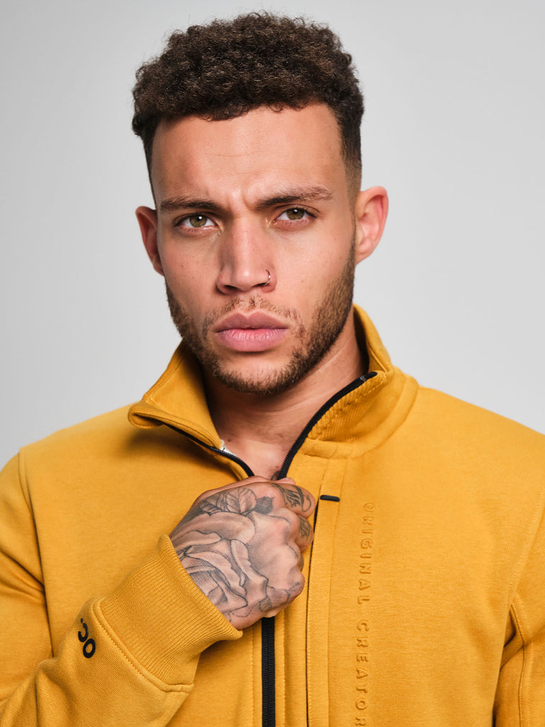 Half Zip - Turmeric Yellow