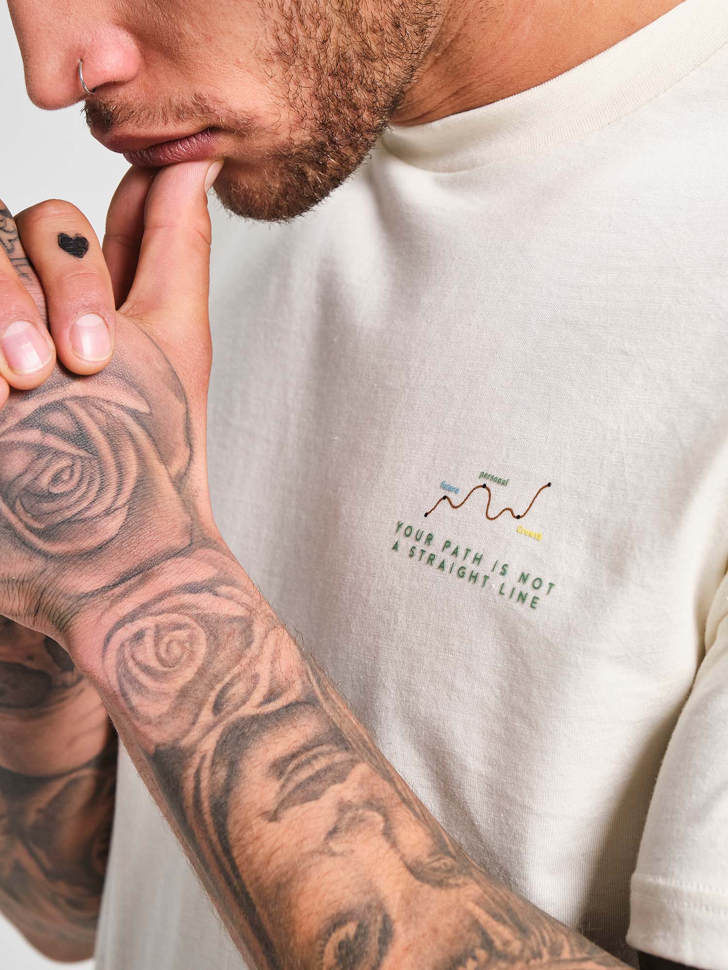 Path T-Shirt - Off White