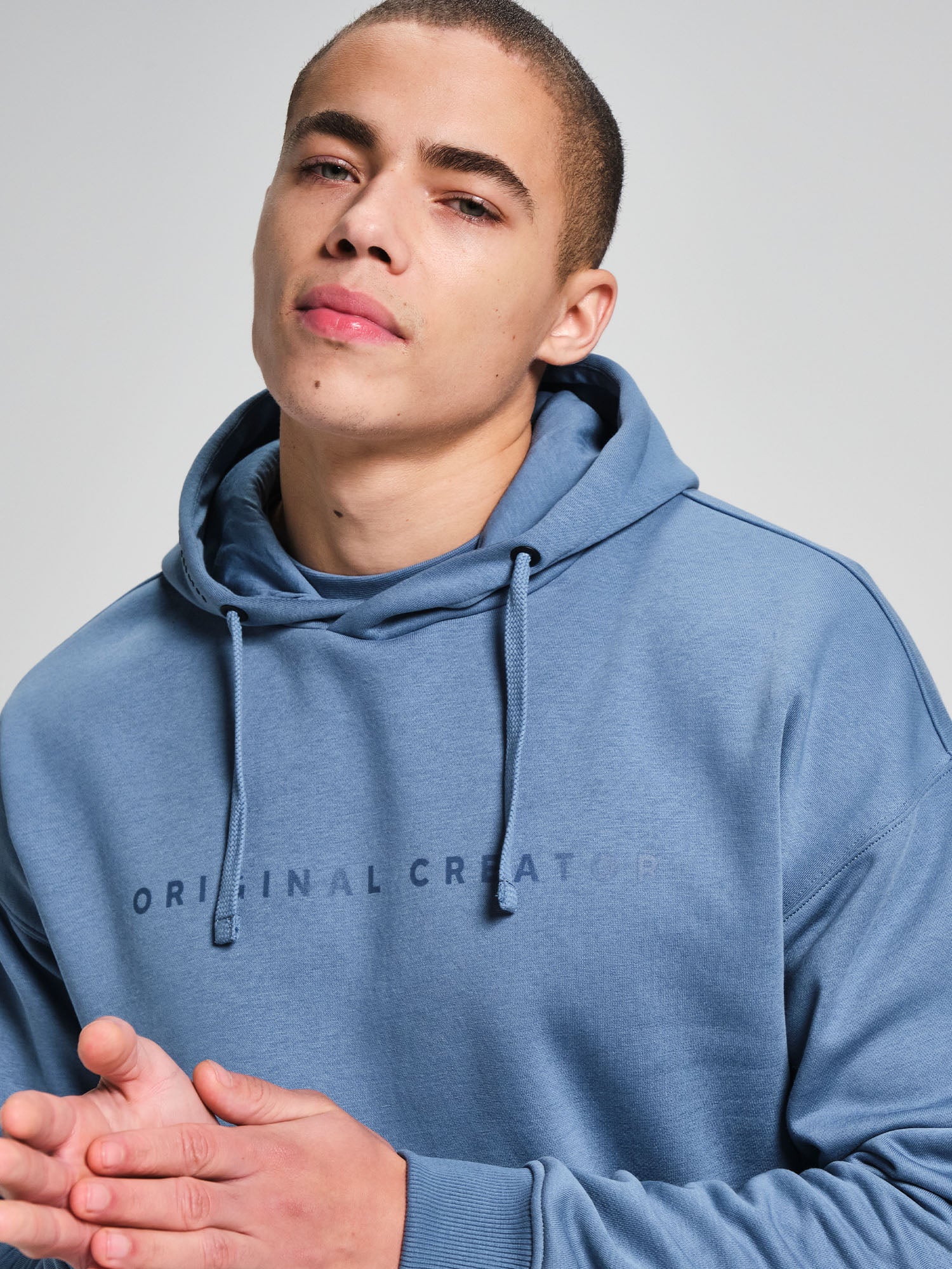 Overhead Hoodie - Cerulean Blue