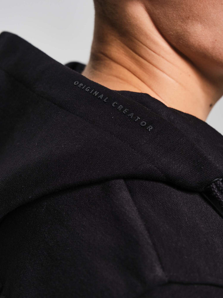 Zip Hoodie - Black