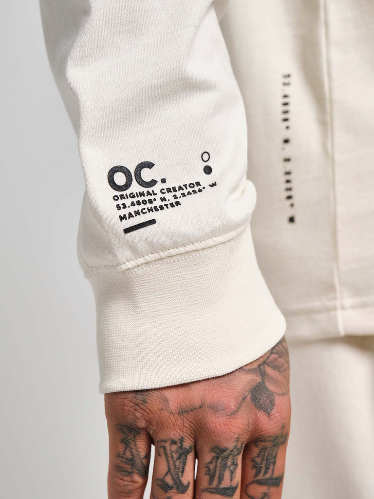 OC. Long Sleeve T-Shirt - Off White