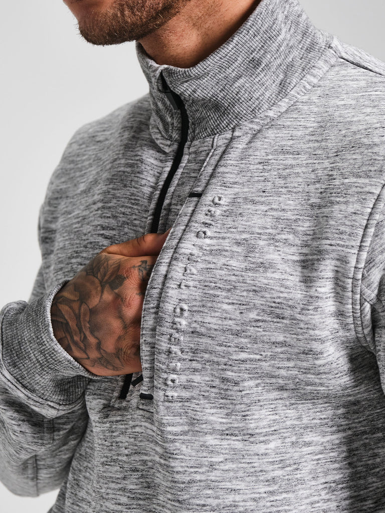 Half Zip - Granite Grey