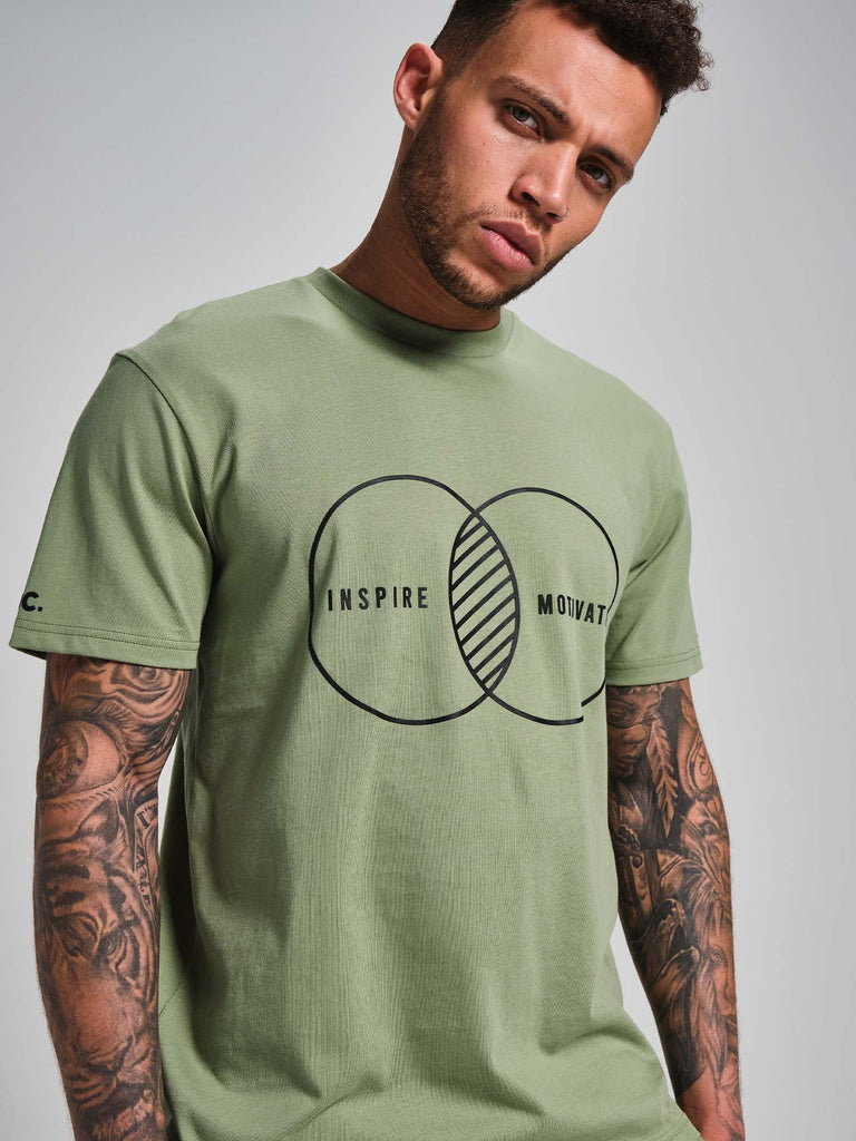 Inspire T-Shirt - Sage Green