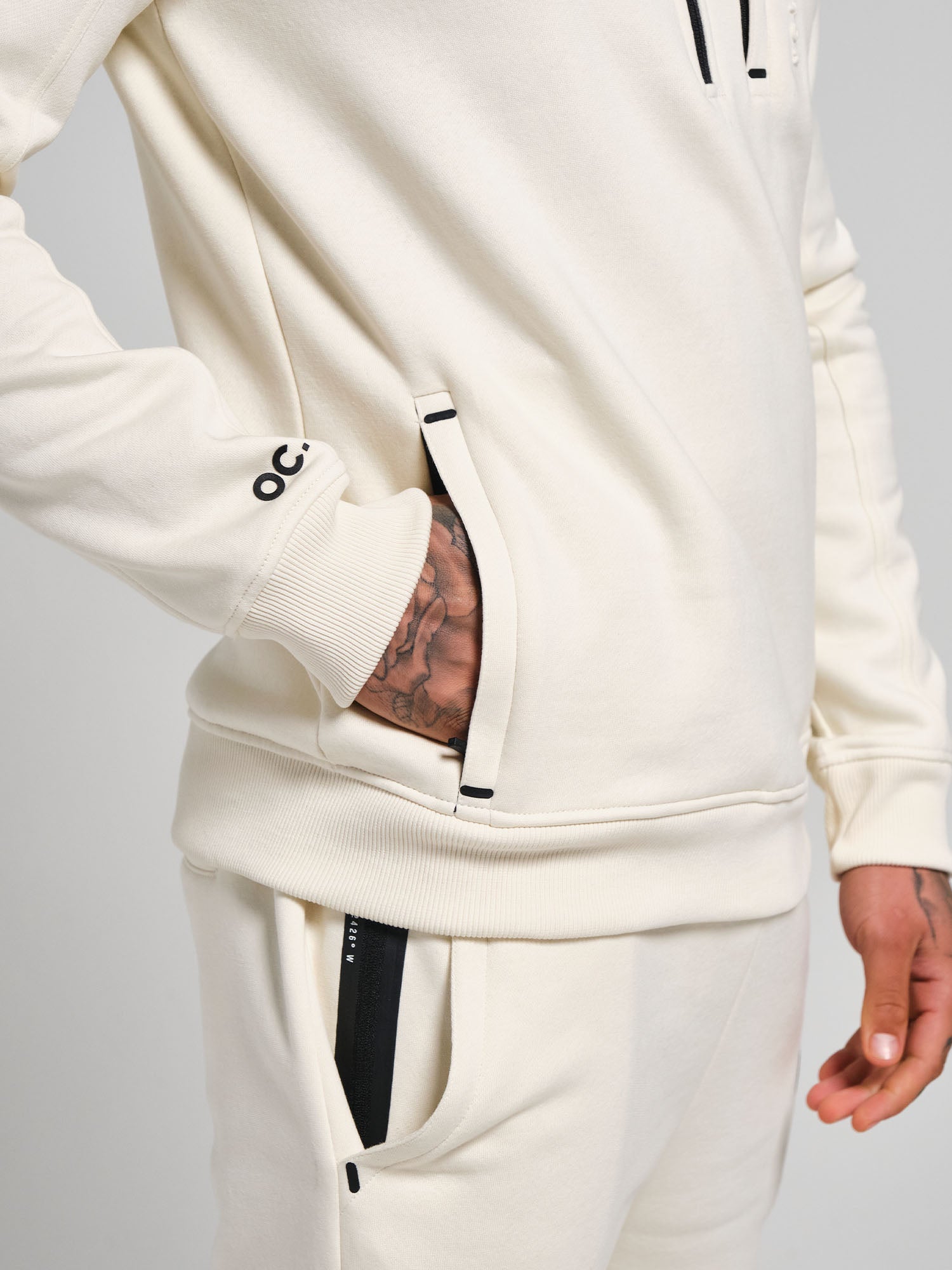Half Zip - Off White