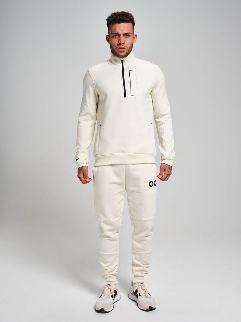 Half Zip - Off White