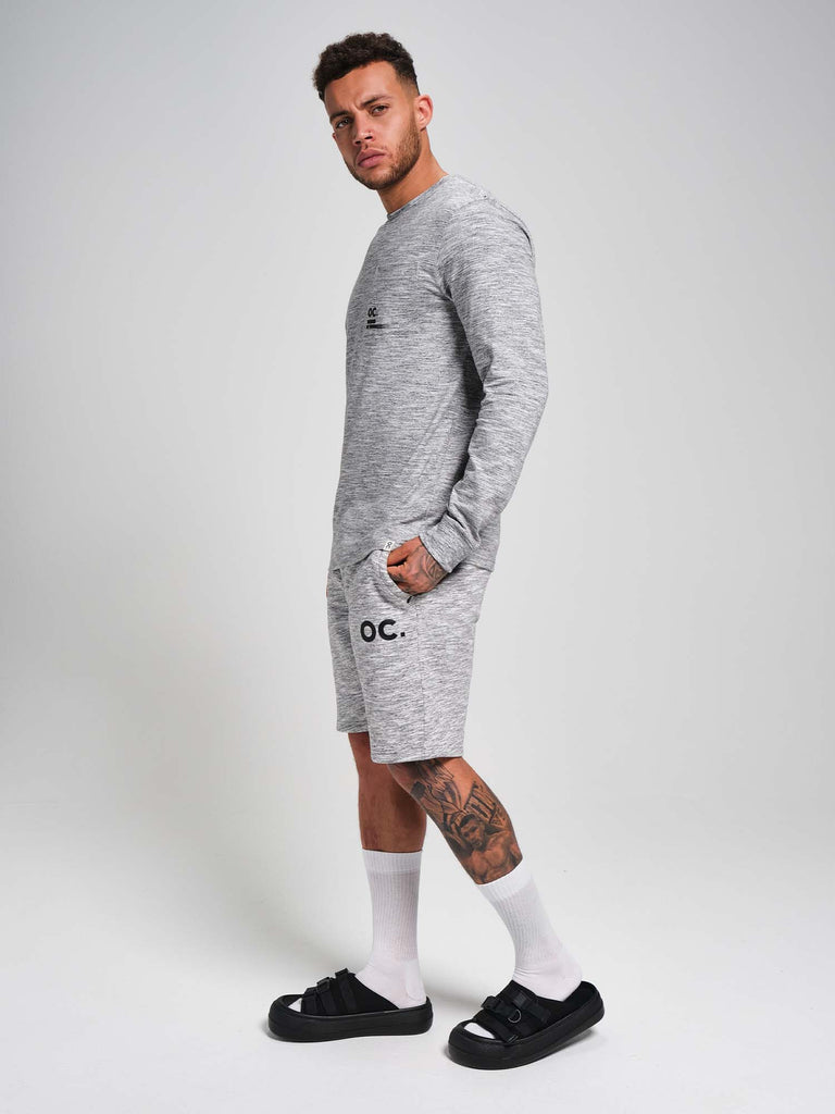 OC. Long Sleeve T-Shirt - Granite Grey