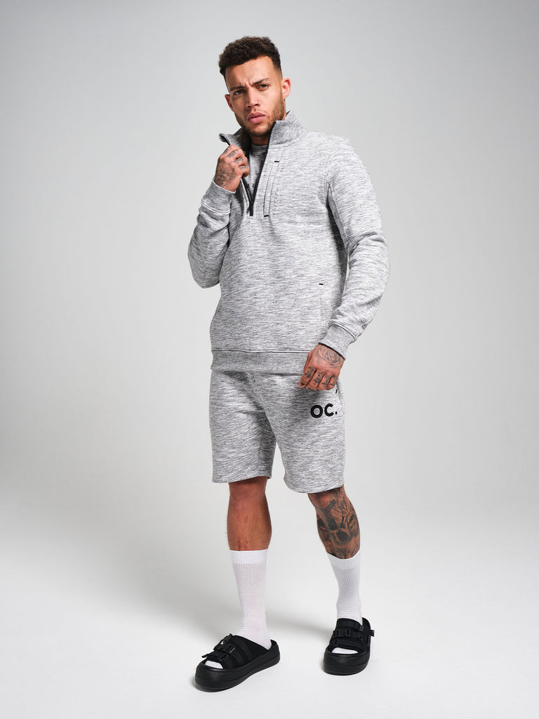 Half Zip - Granite Grey