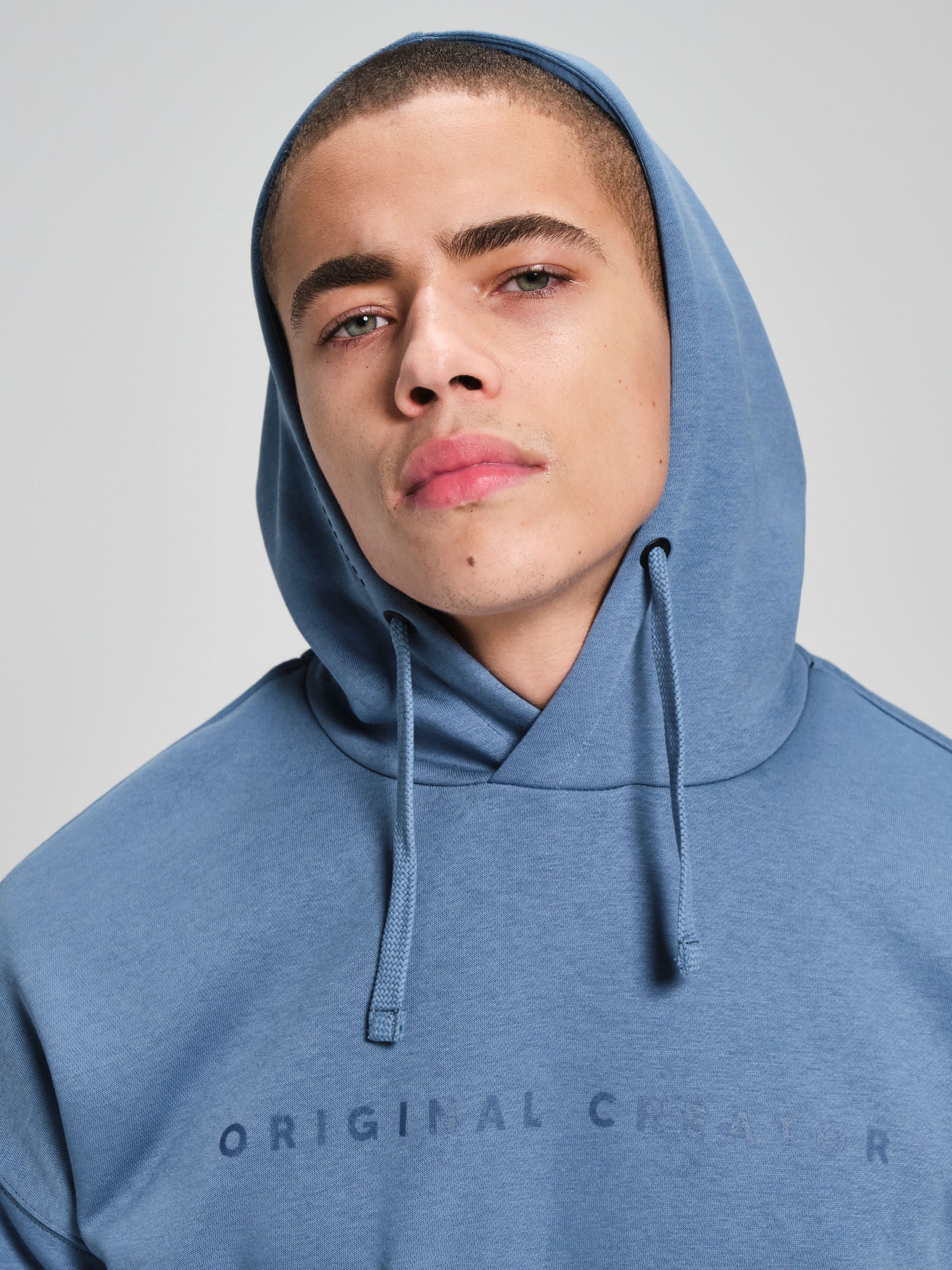 Overhead Hoodie - Cerulean Blue
