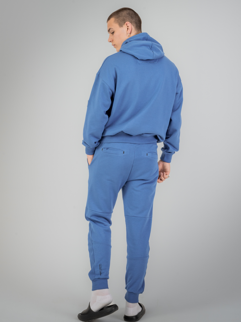 Error_404 Joggers - Yale Blue