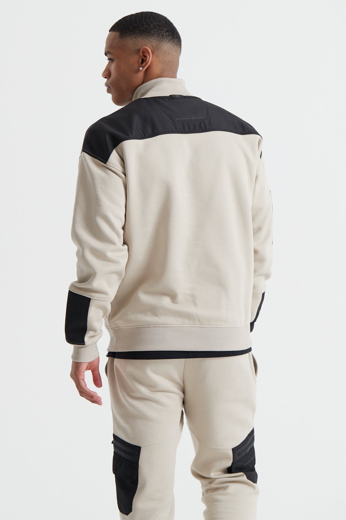 Cargo Half Zip - Sand Stone