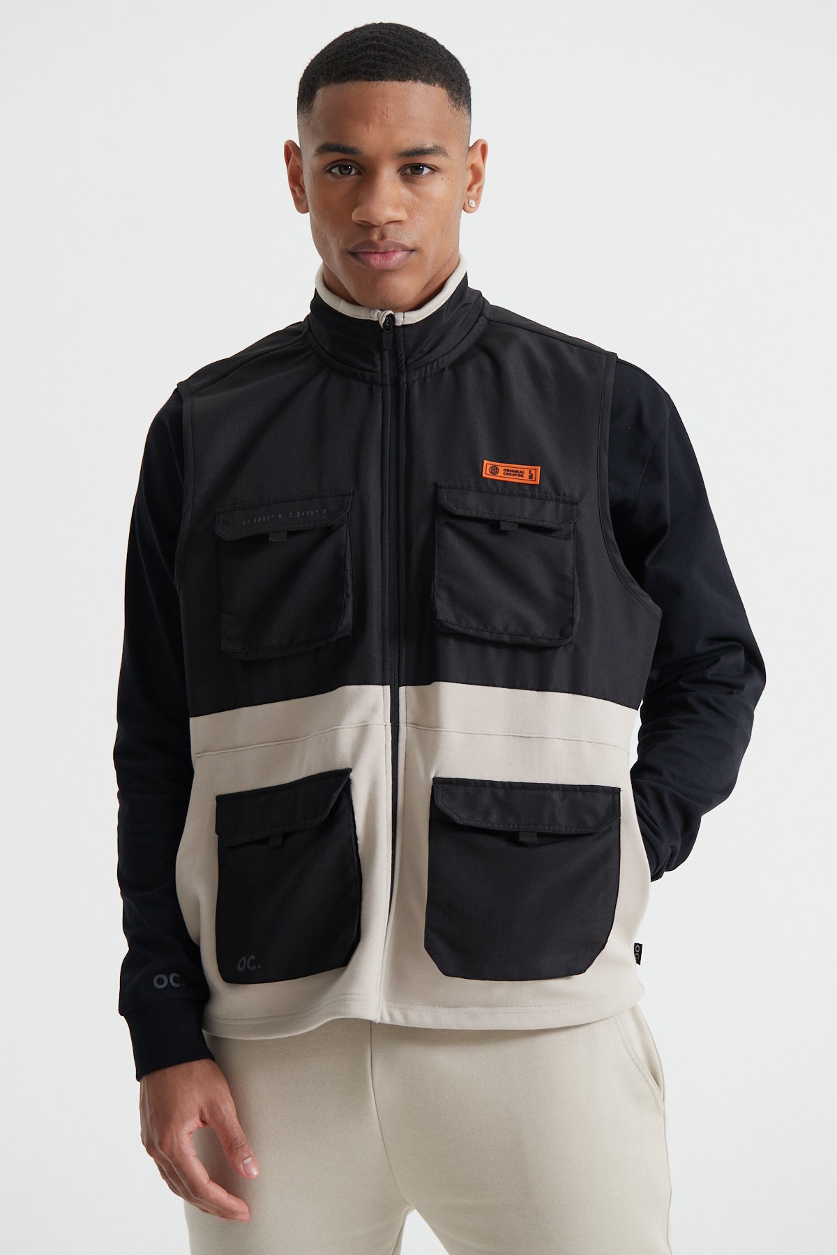 Cargo Gilet - Sand Stone