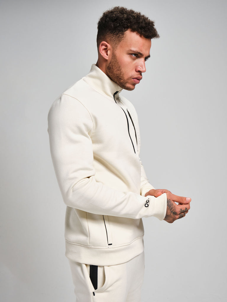 Half Zip - Off White