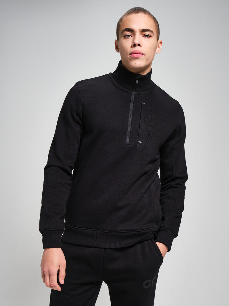 Half Zip - Black