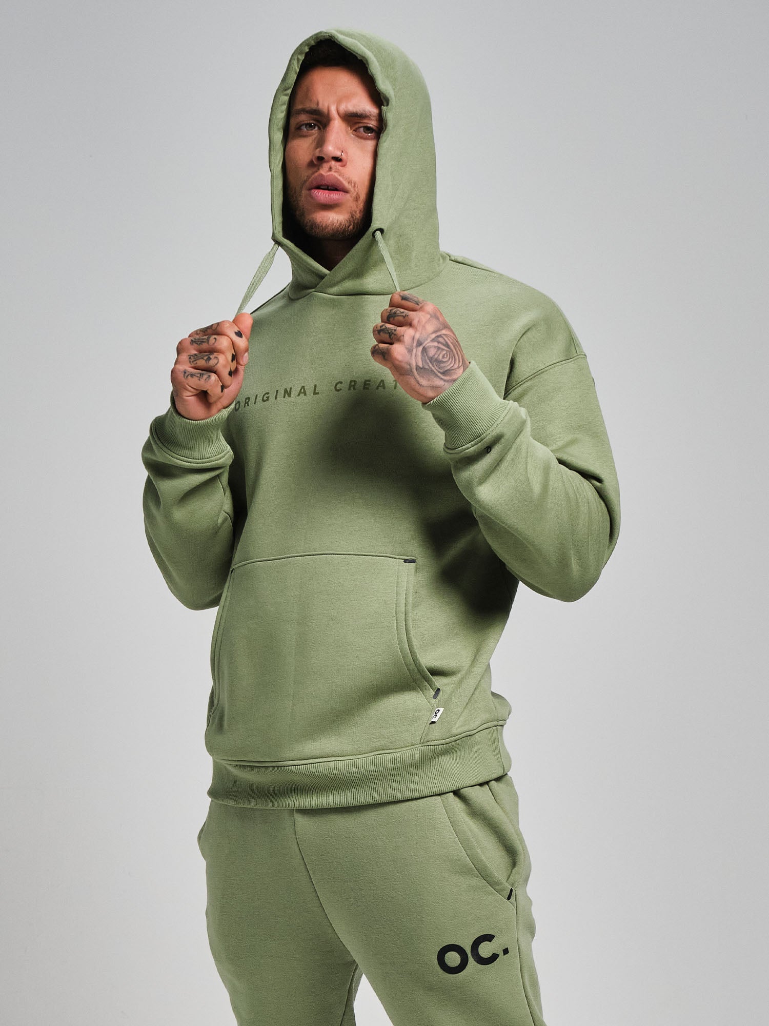 Overhead Hoodie - Sage Green