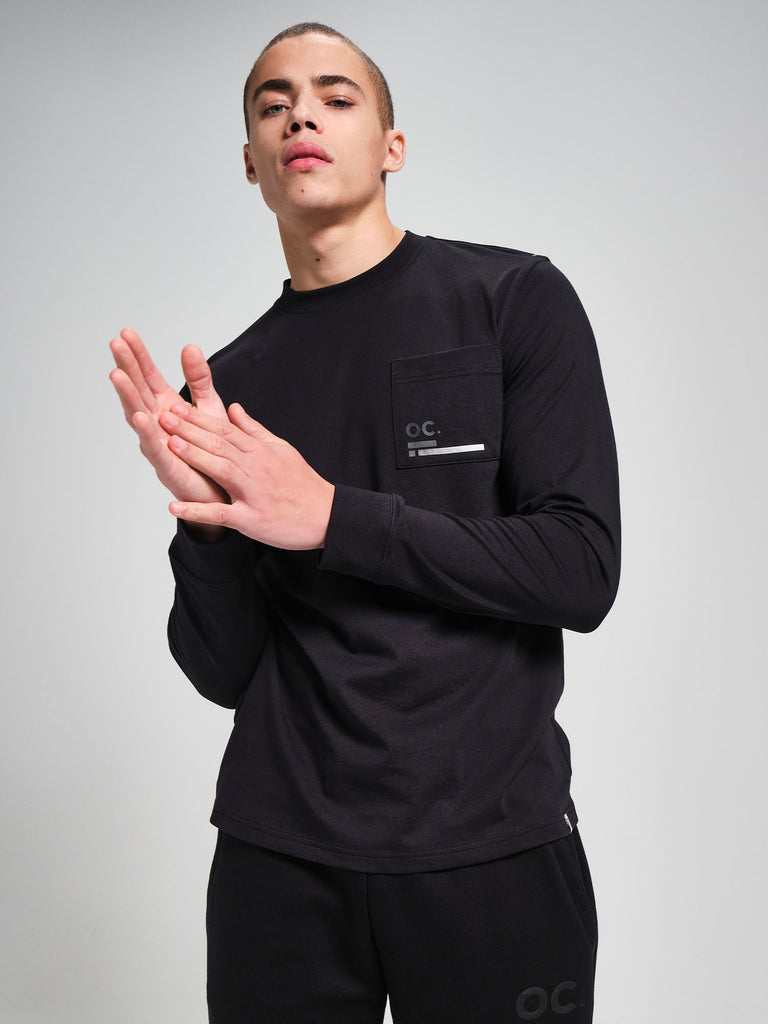 OC. Long Sleeve T-Shirt - Black