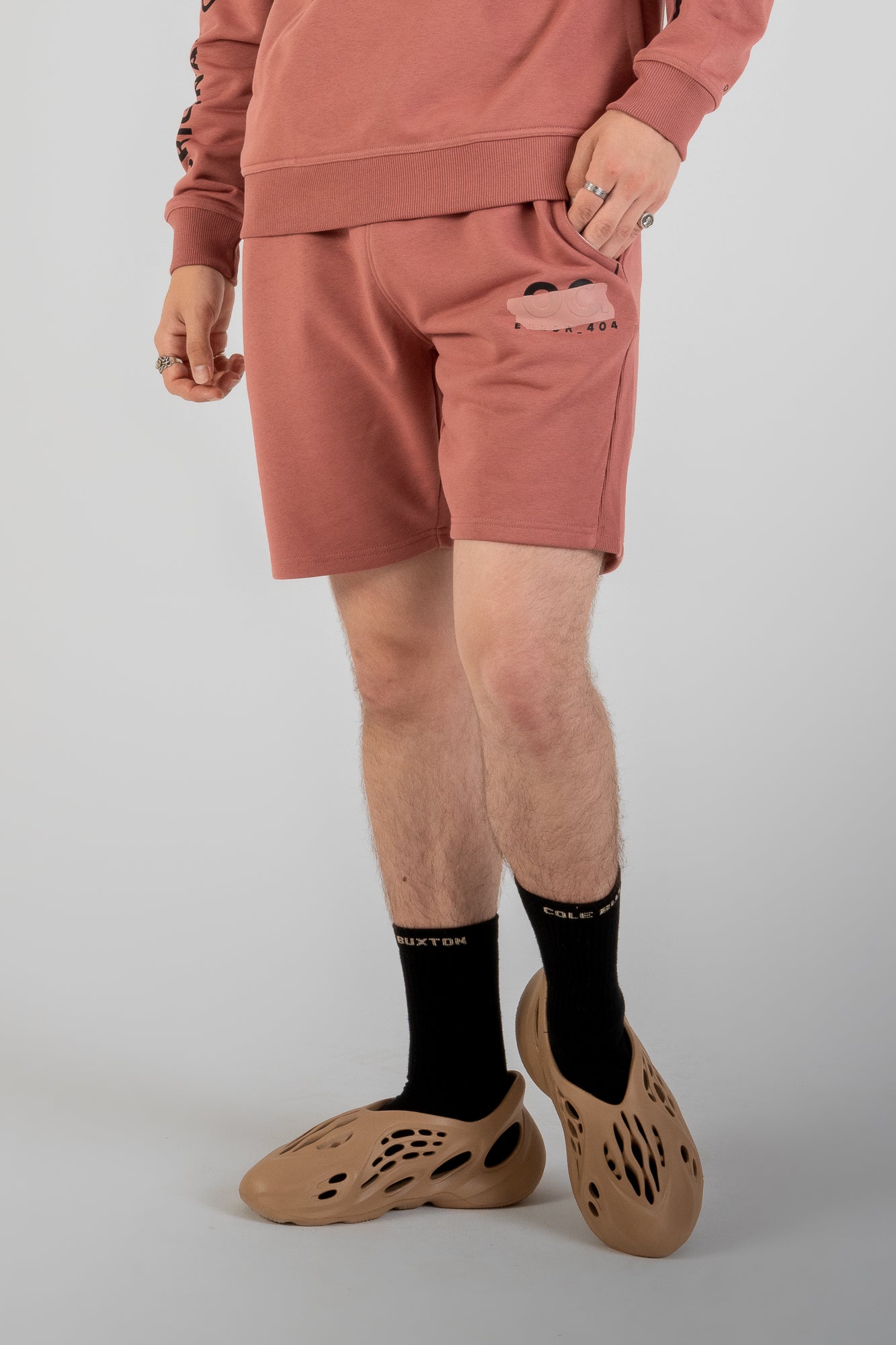 Error_404 Shorts - Dusky Pink