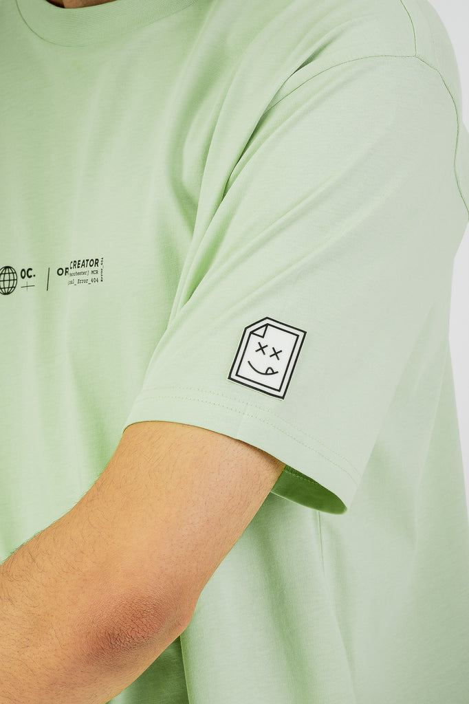 Globe T-Shirt - Peppermint Green