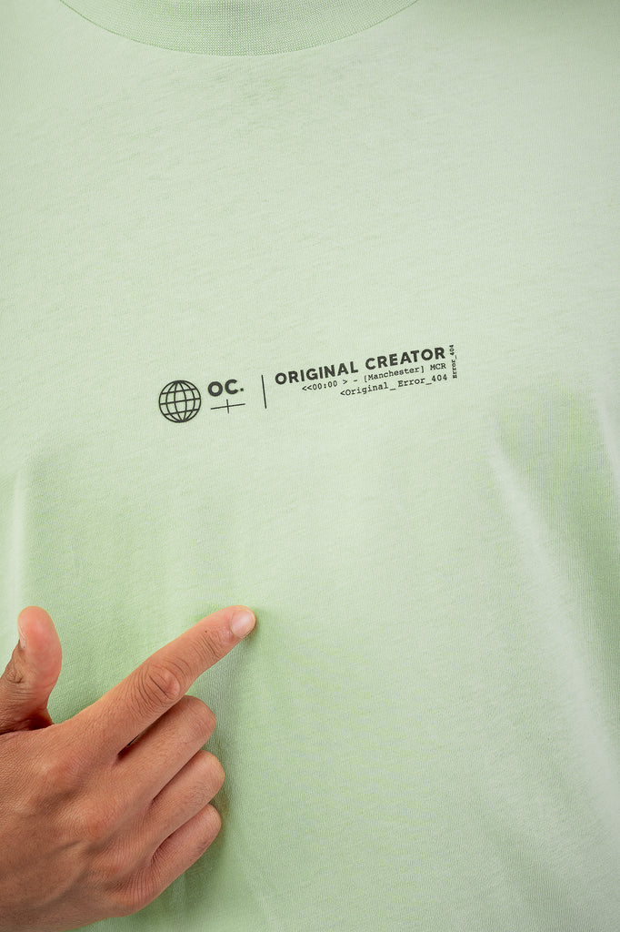 Globe T-Shirt - Peppermint Green