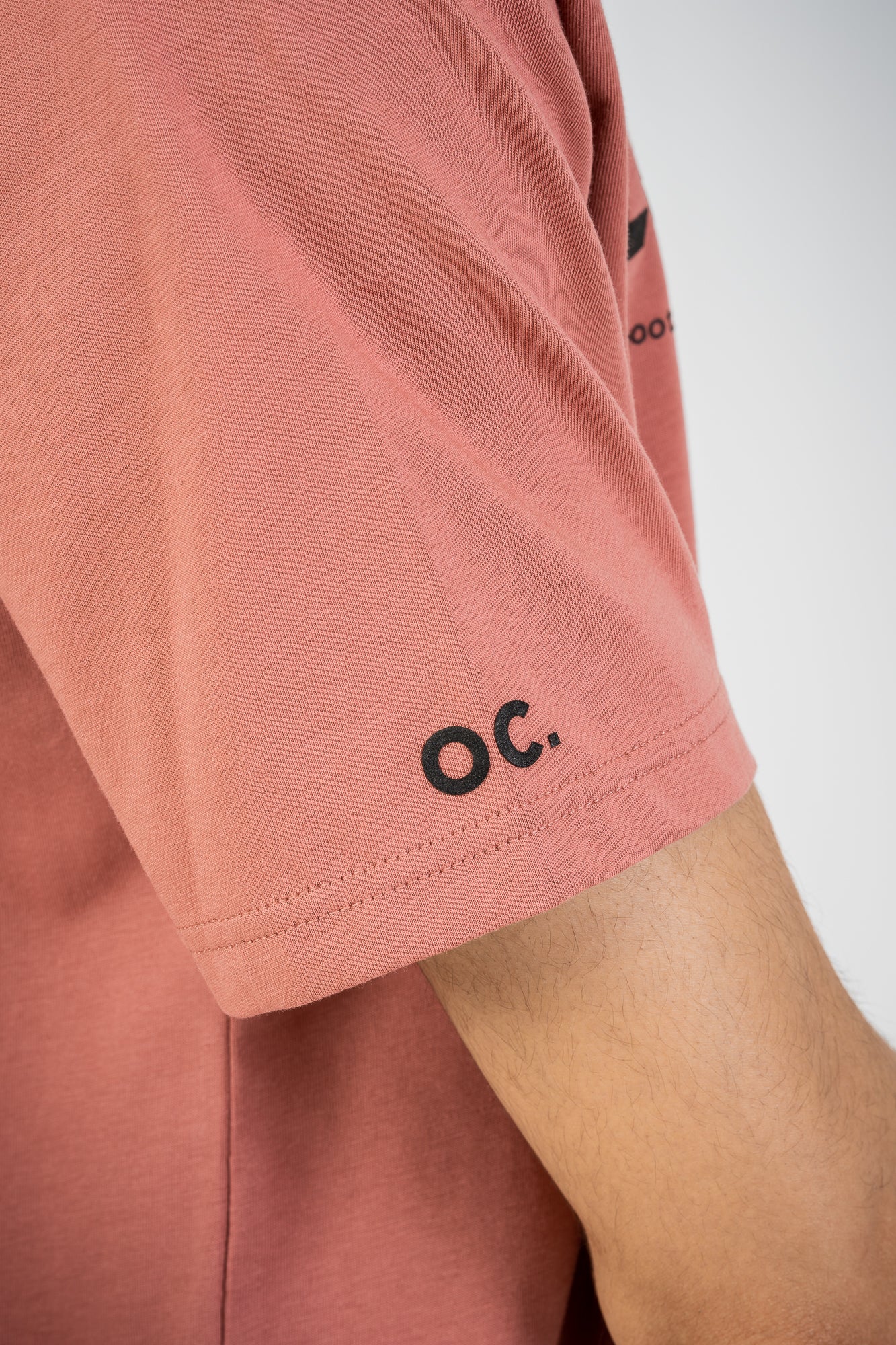 Loading Glitch T-Shirt - Dusky Pink