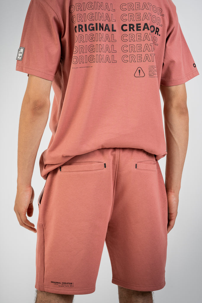 Error_404 Shorts - Dusky Pink