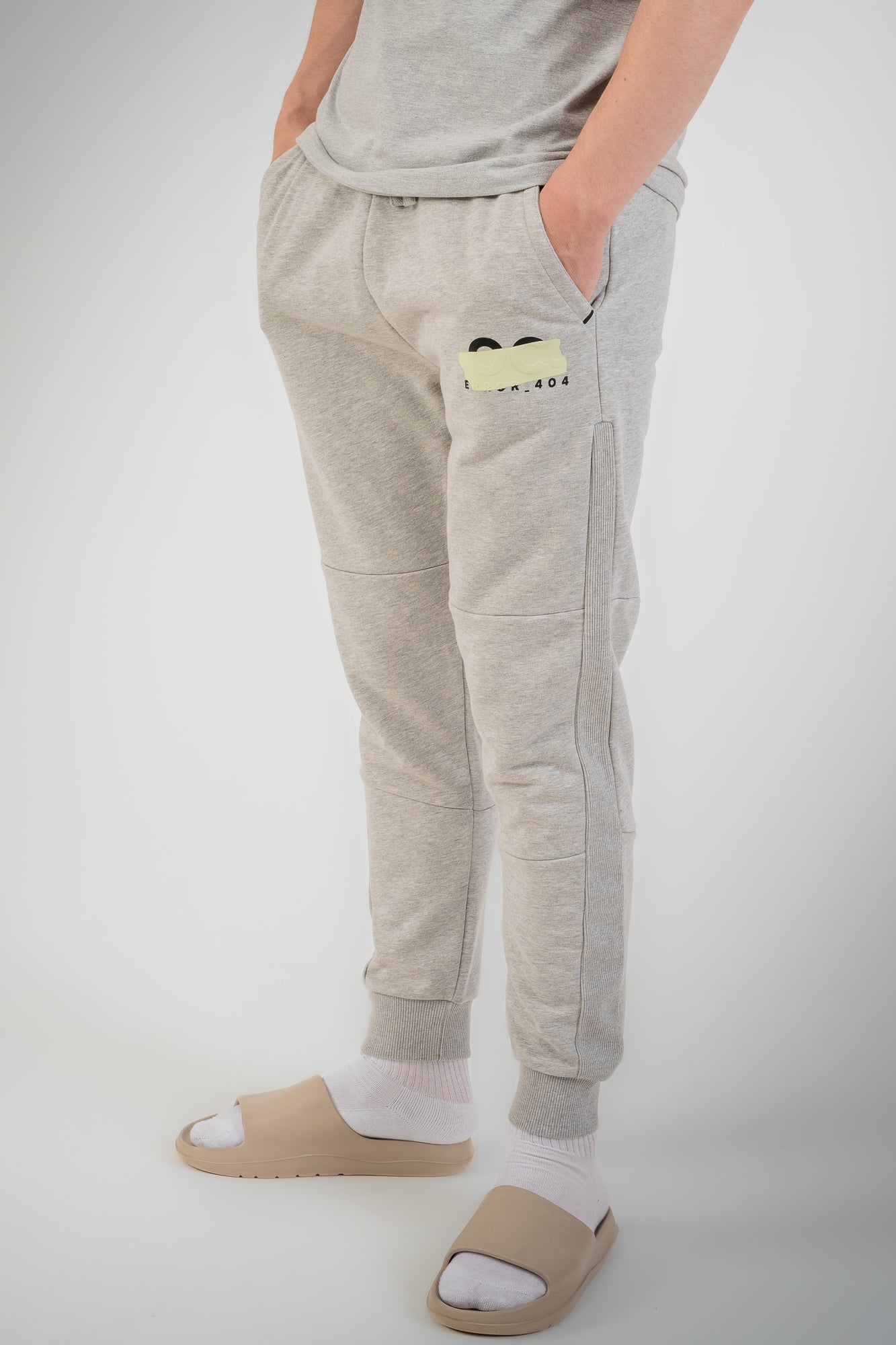 Error_404 Joggers - Granite Grey