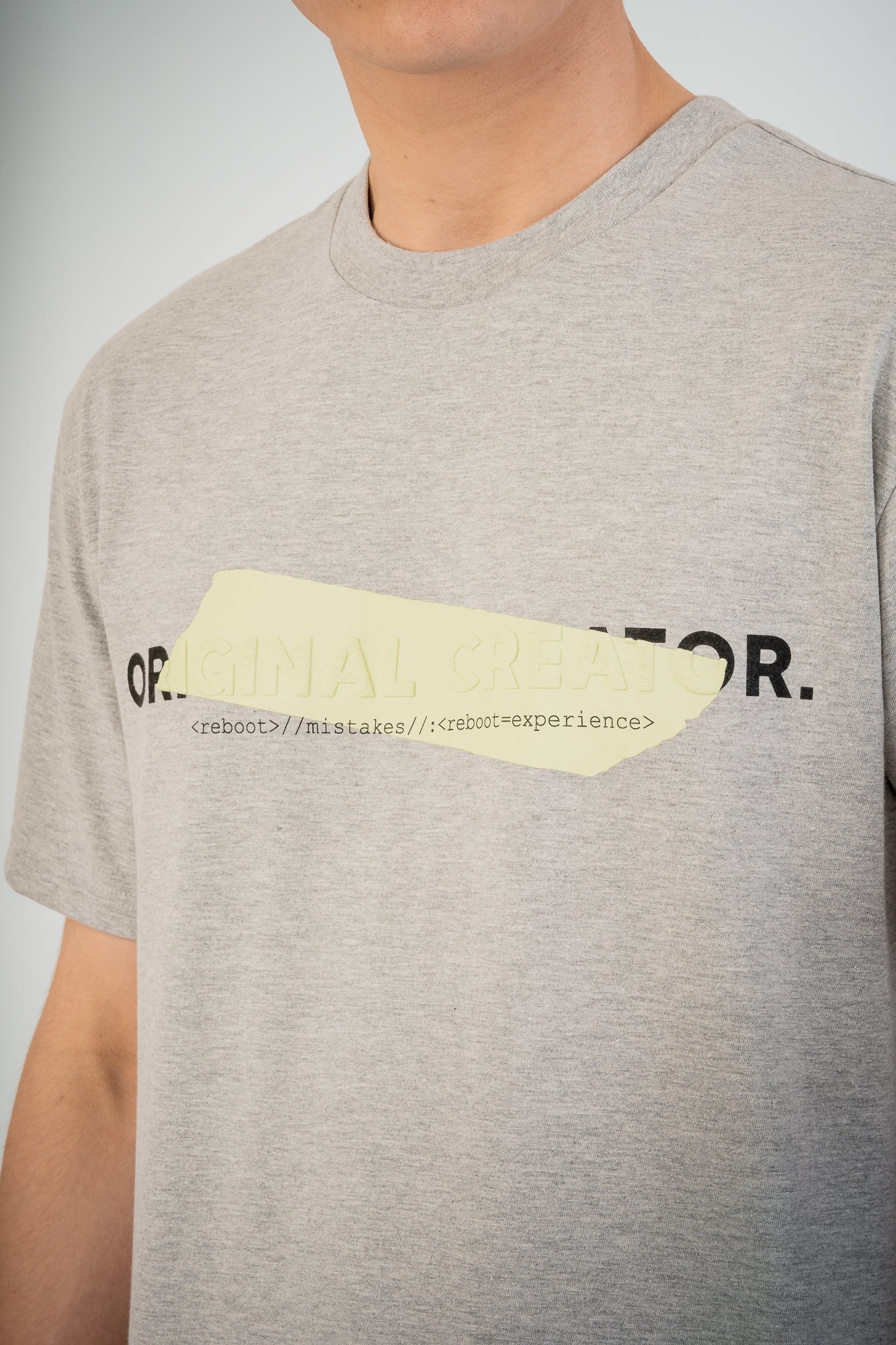 Error_404 T-Shirt - Granite Grey