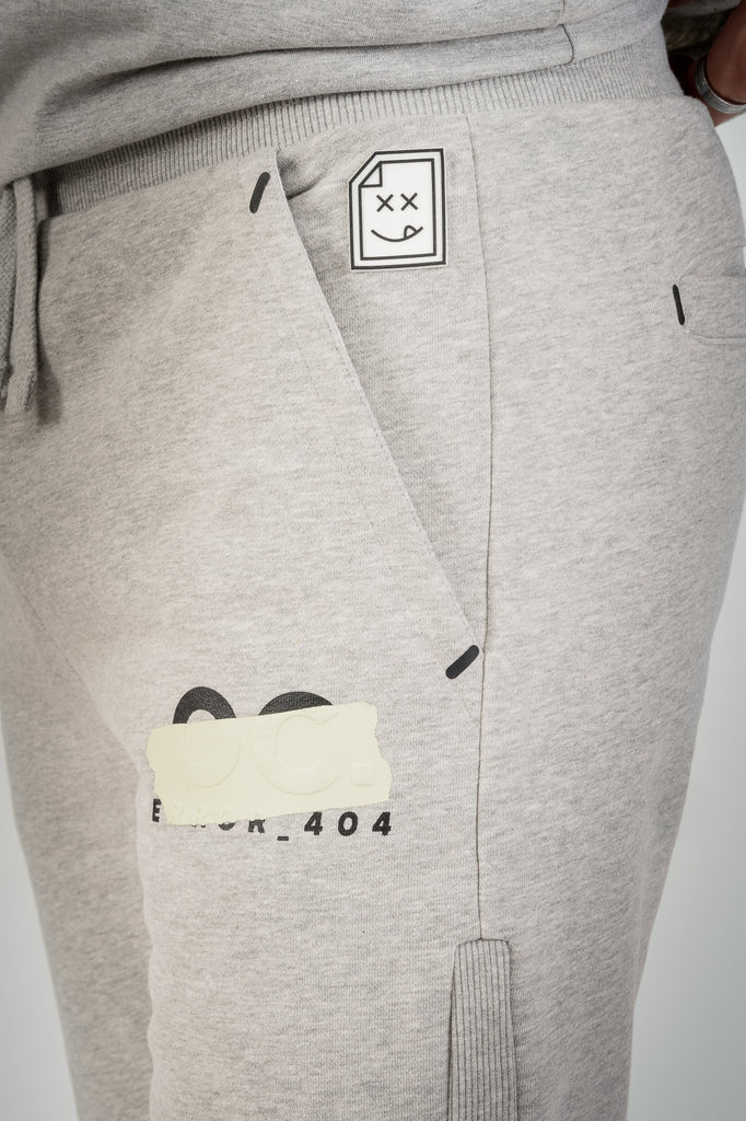 Error_404 Joggers - Granite Grey