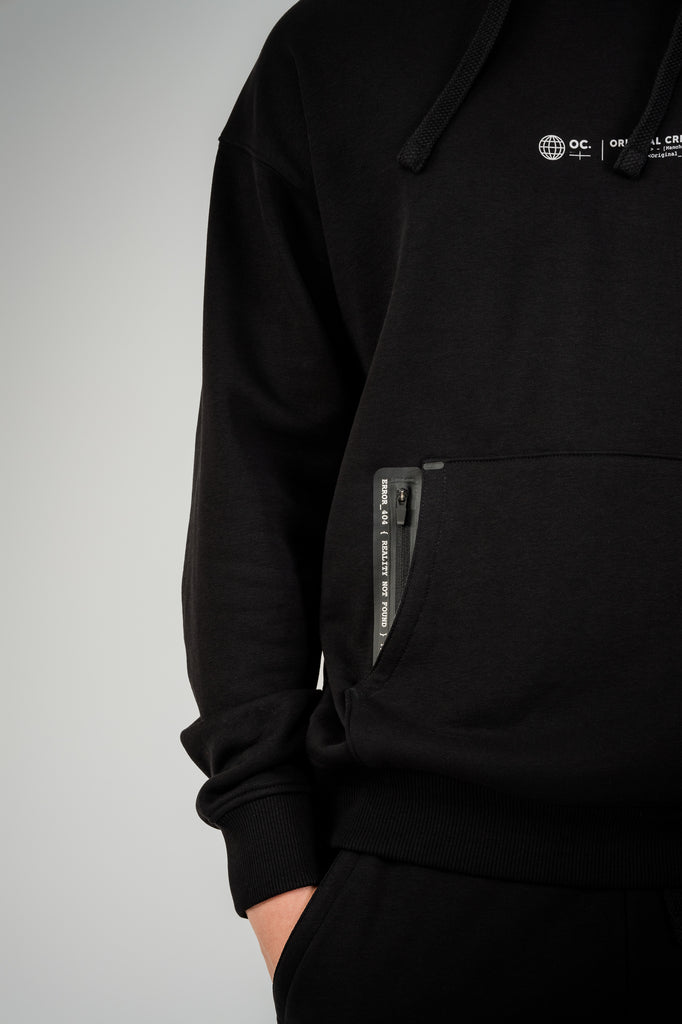Metaverse Hoodie - Jet Black