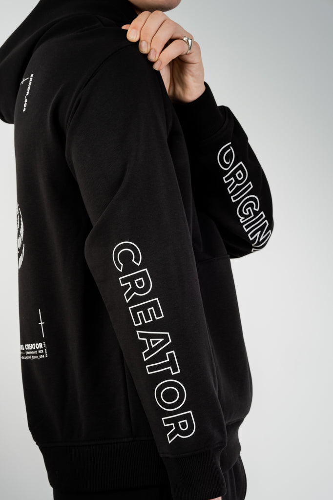 Metaverse Hoodie - Jet Black