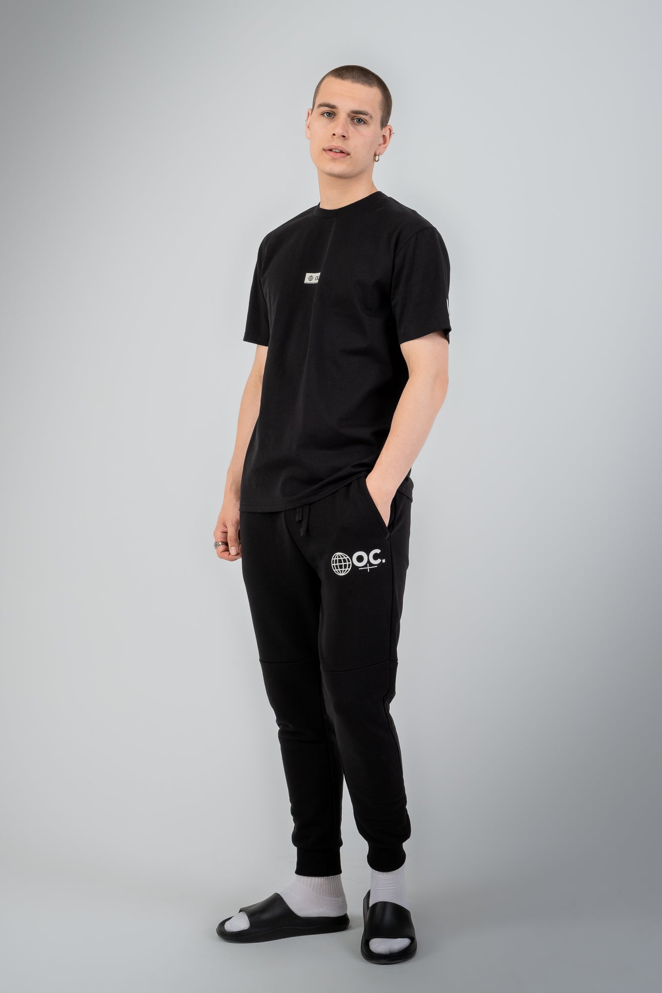 Glitch T-Shirt - Jet Black