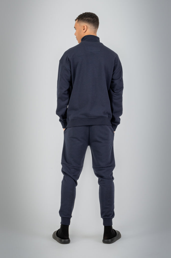 Error_404 Half-Zip - Midnight Blue