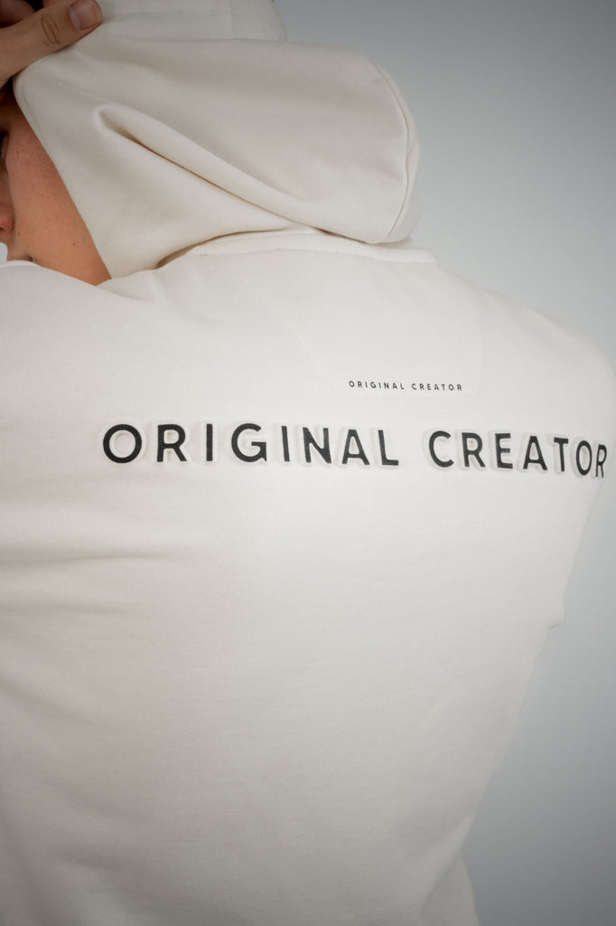 Error_404 Zip Hoodie - Off White