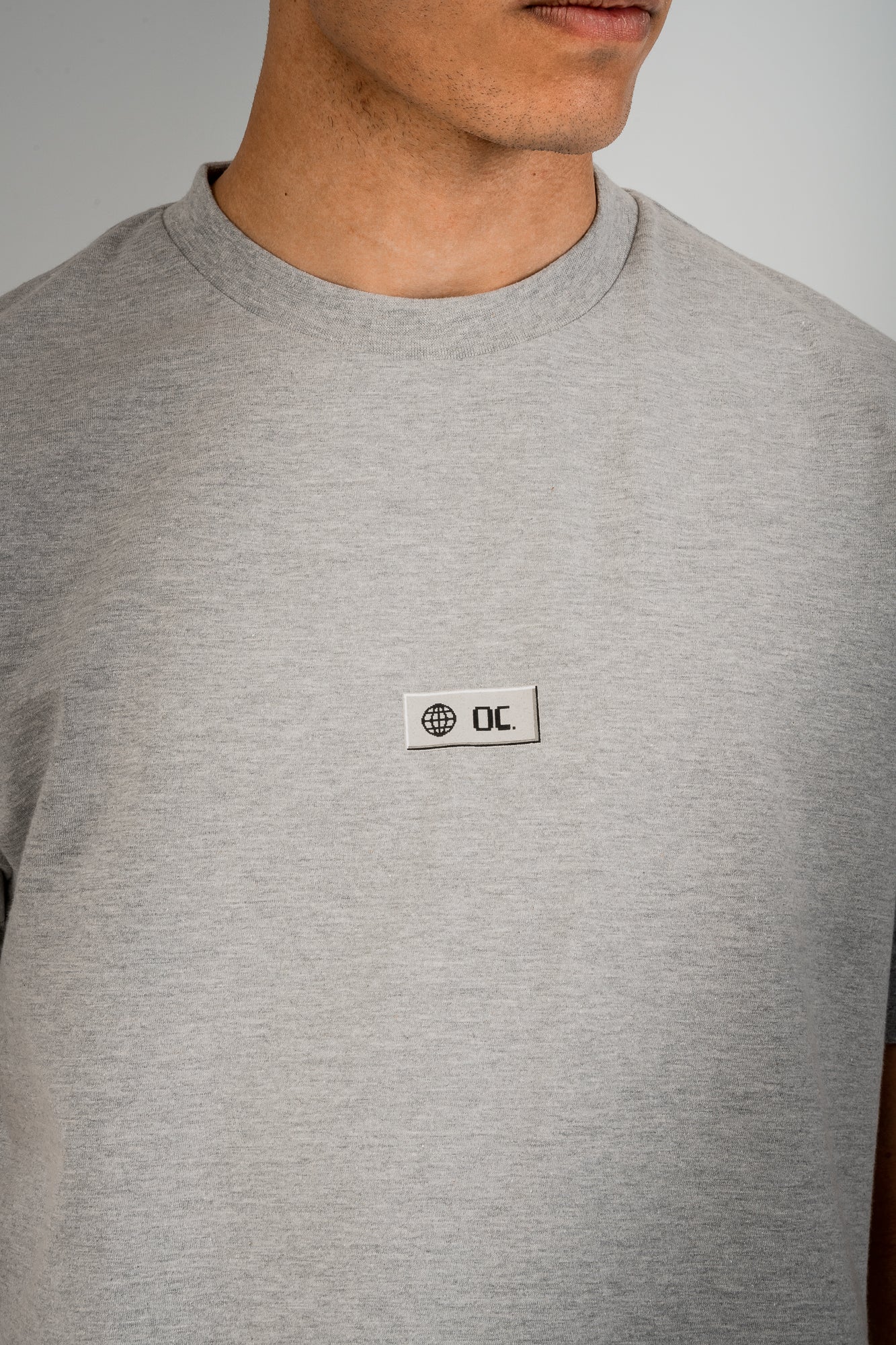 Glitch T-Shirt - Granite Grey