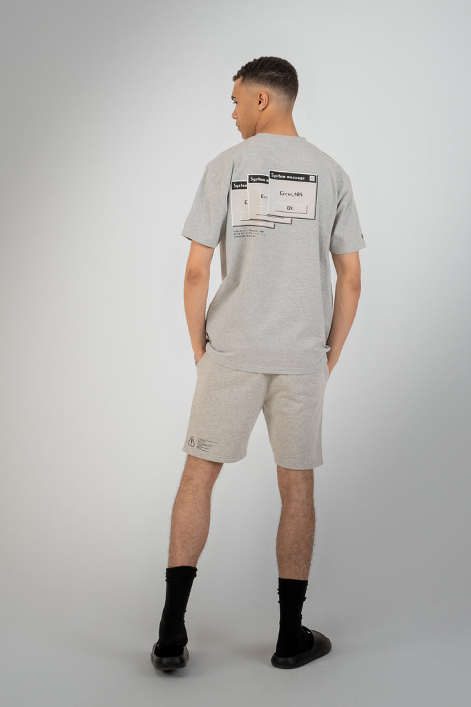 Glitch T-Shirt - Granite Grey