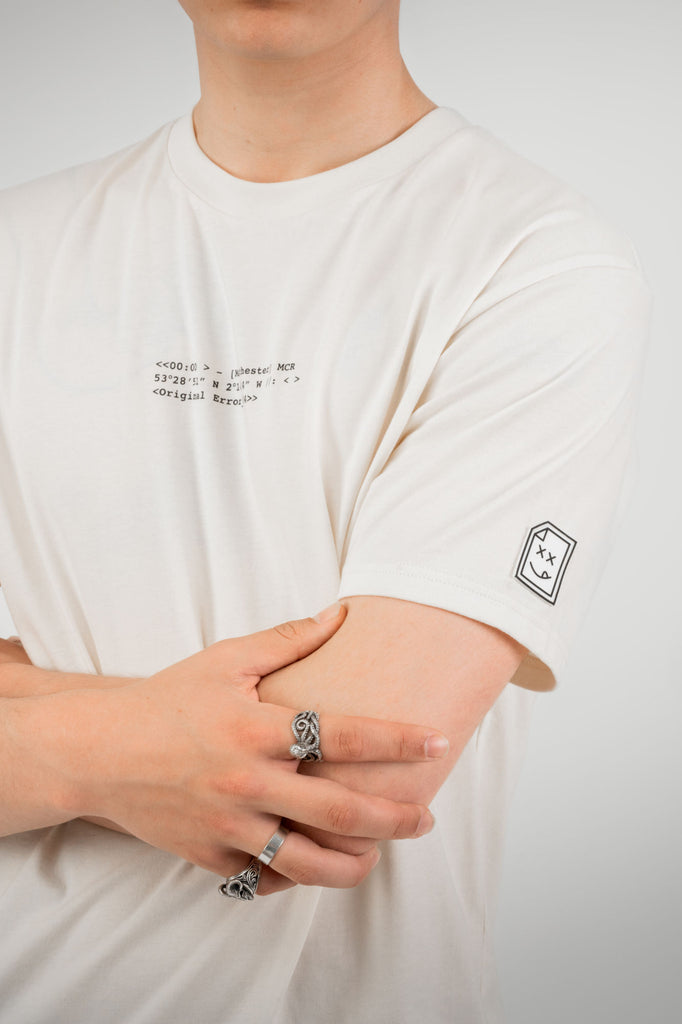 Smiley_404 T-Shirt - Off White