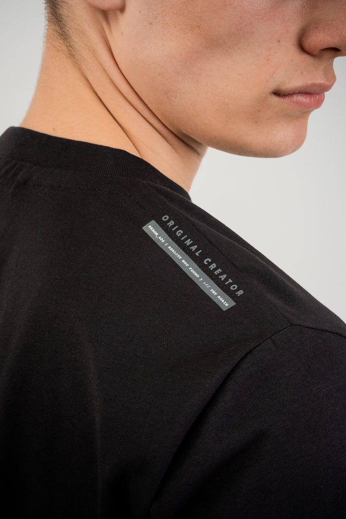 Smiley_404 Long Sleeve T-Shirt - Jet Black