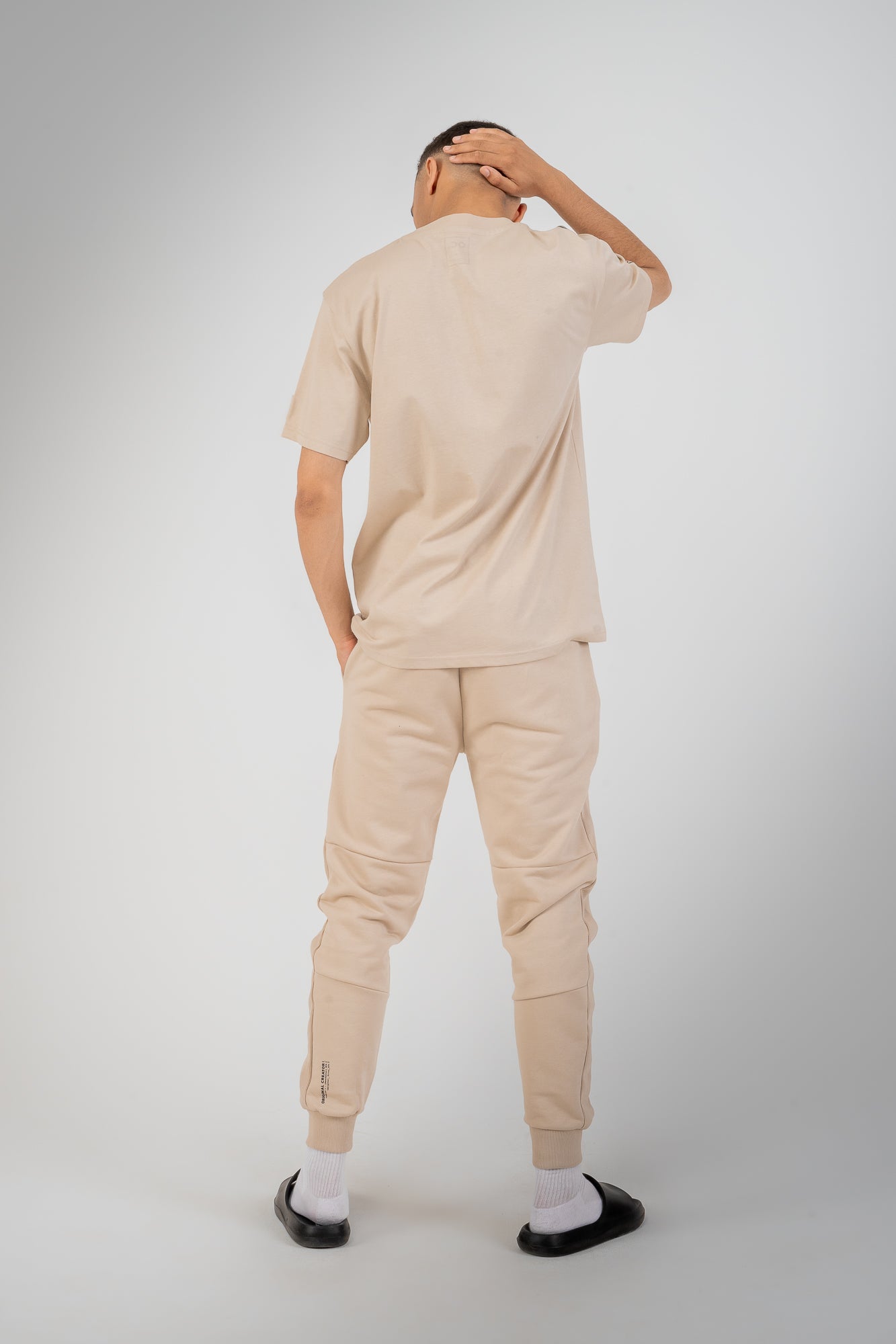 Computer Zip T-Shirt - Sand Stone