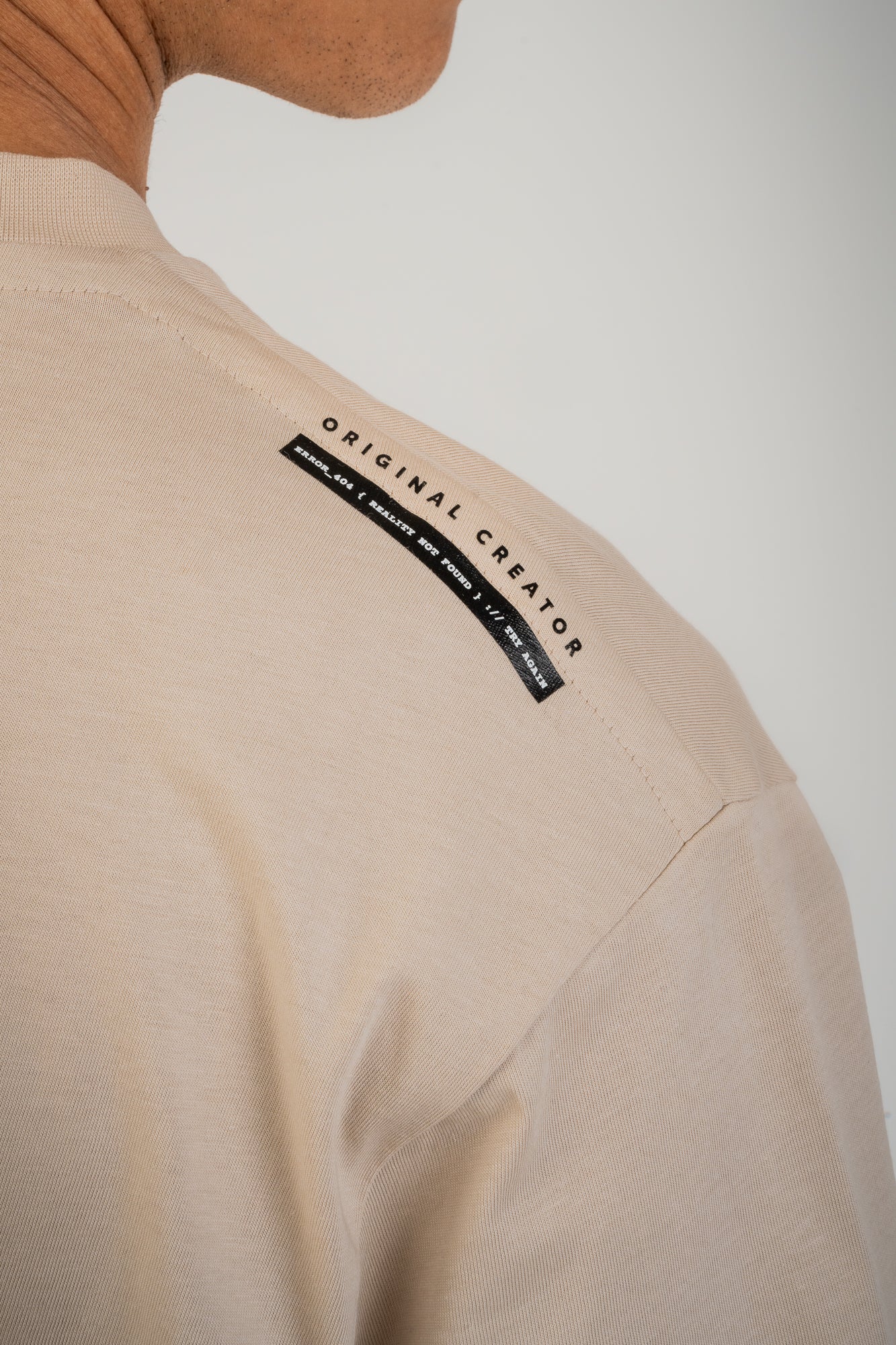 Computer Zip T-Shirt - Sand Stone
