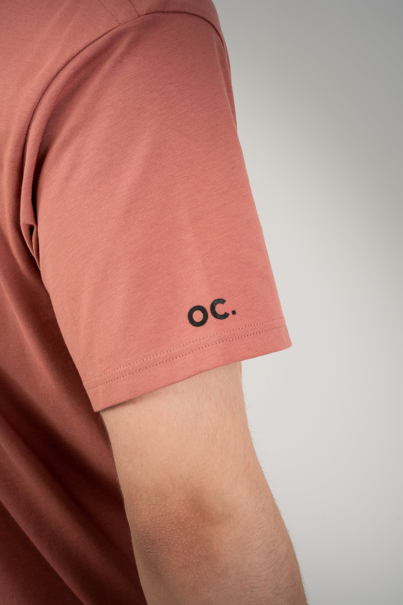 Glitch T-Shirt - Dusky Pink