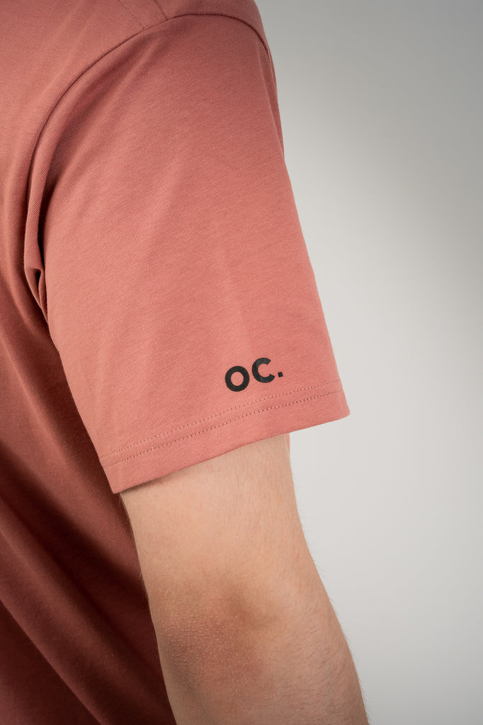 Glitch T-Shirt - Dusky Pink