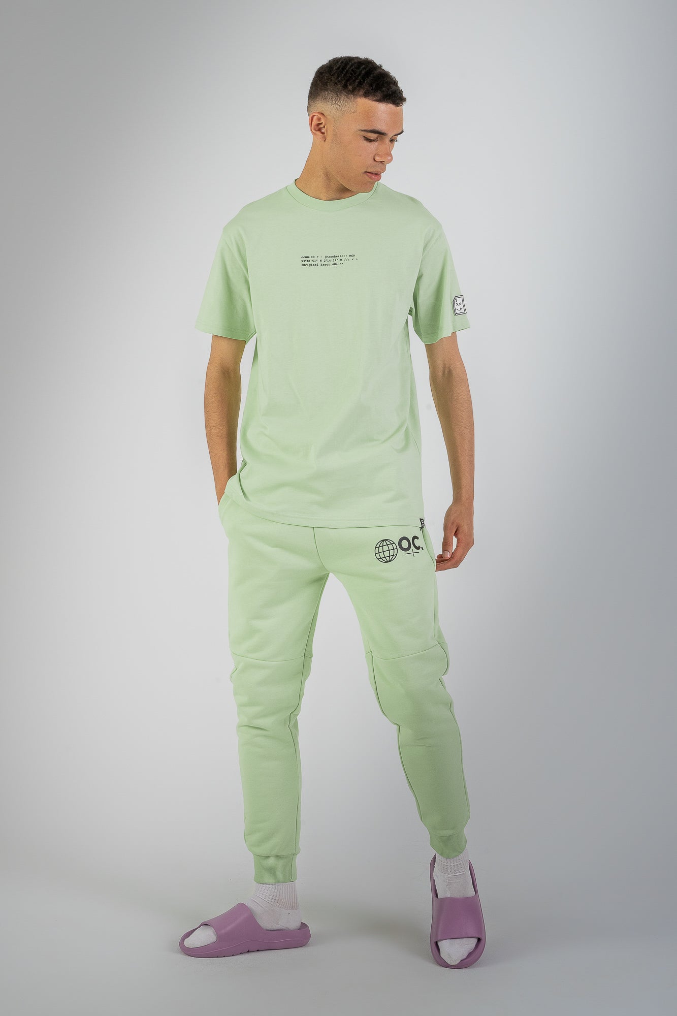 Smiley_404 T-Shirt - Peppermint Green