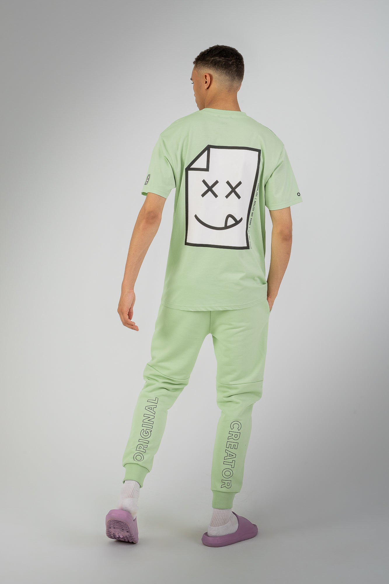 Smiley_404 T-Shirt - Peppermint Green