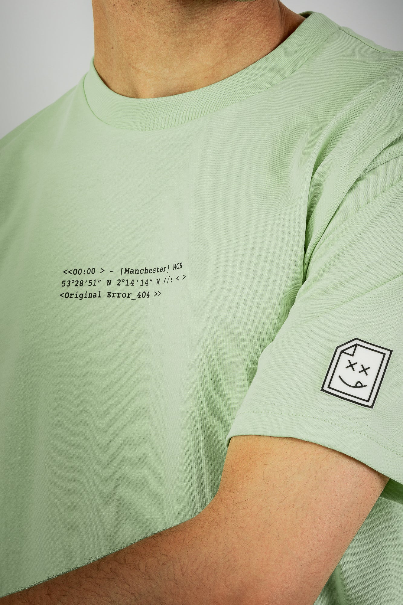 Smiley_404 T-Shirt - Peppermint Green