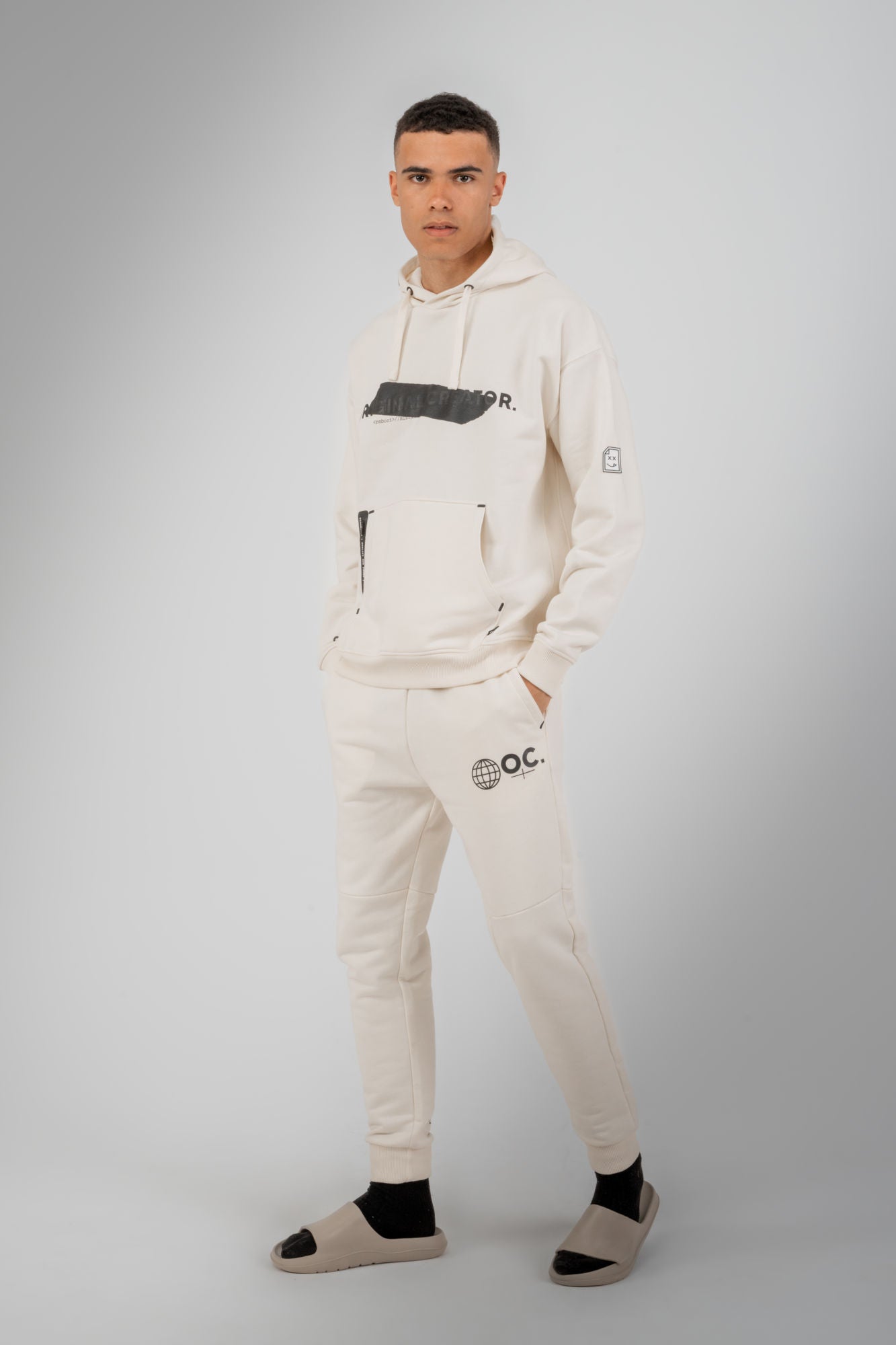 Error_404 Hoodie - Off White