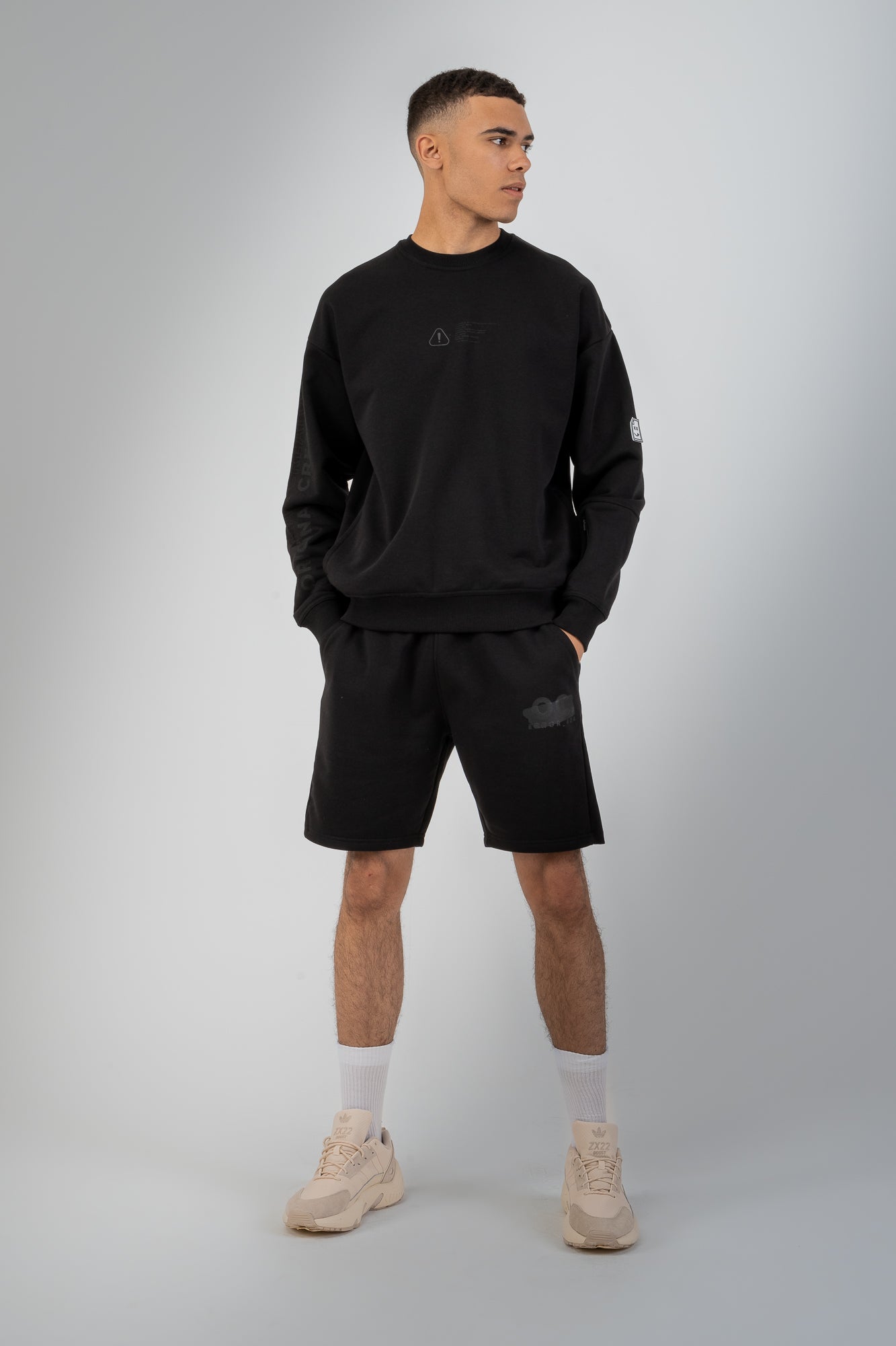 Error_404 Sweatshirt - Jet Black