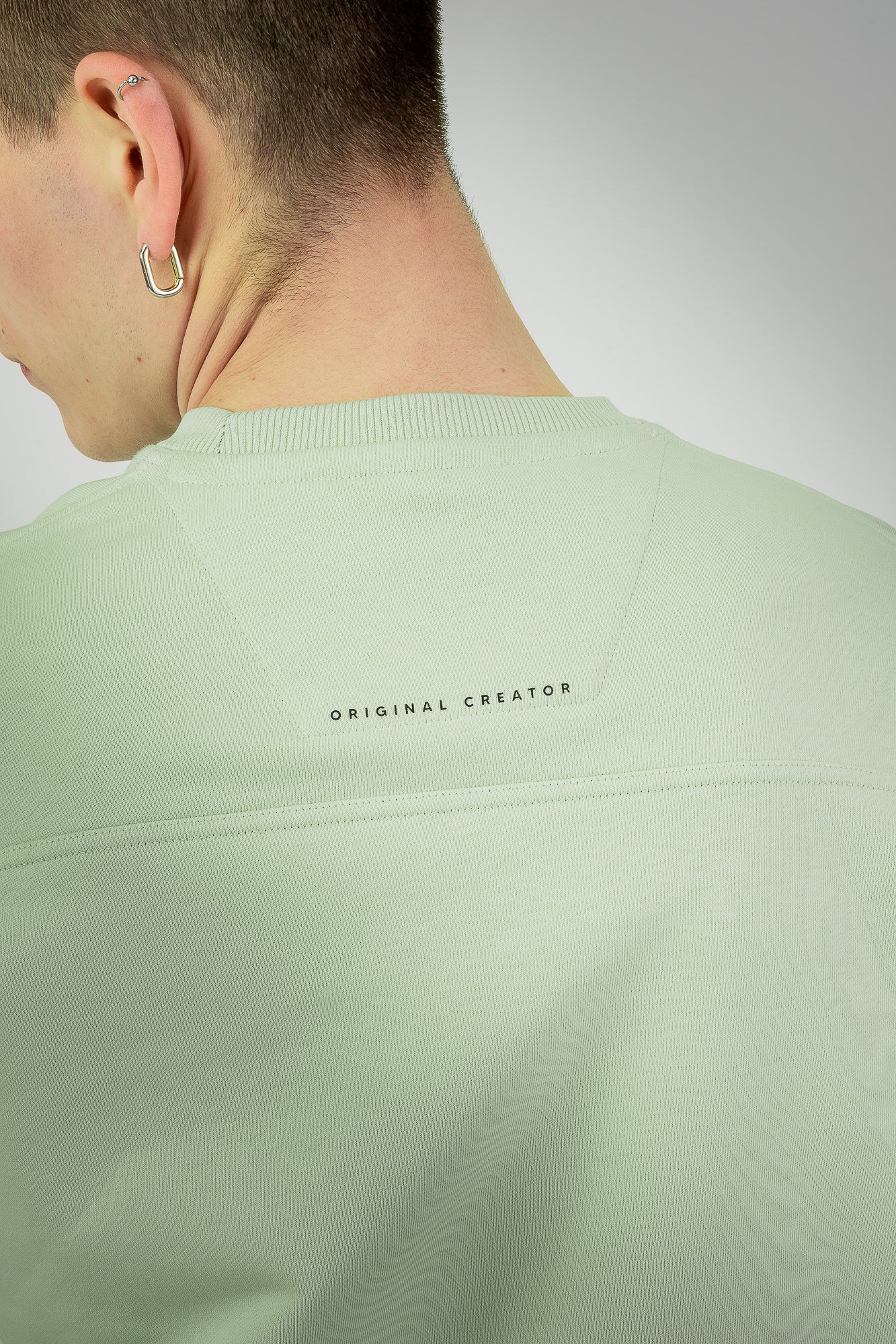 Error_404 Sweatshirt - Peppermint Green