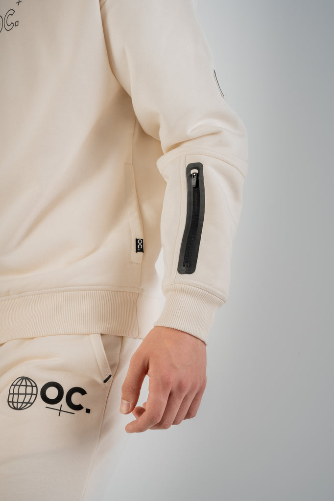 Globe Sweatshirt - Off White