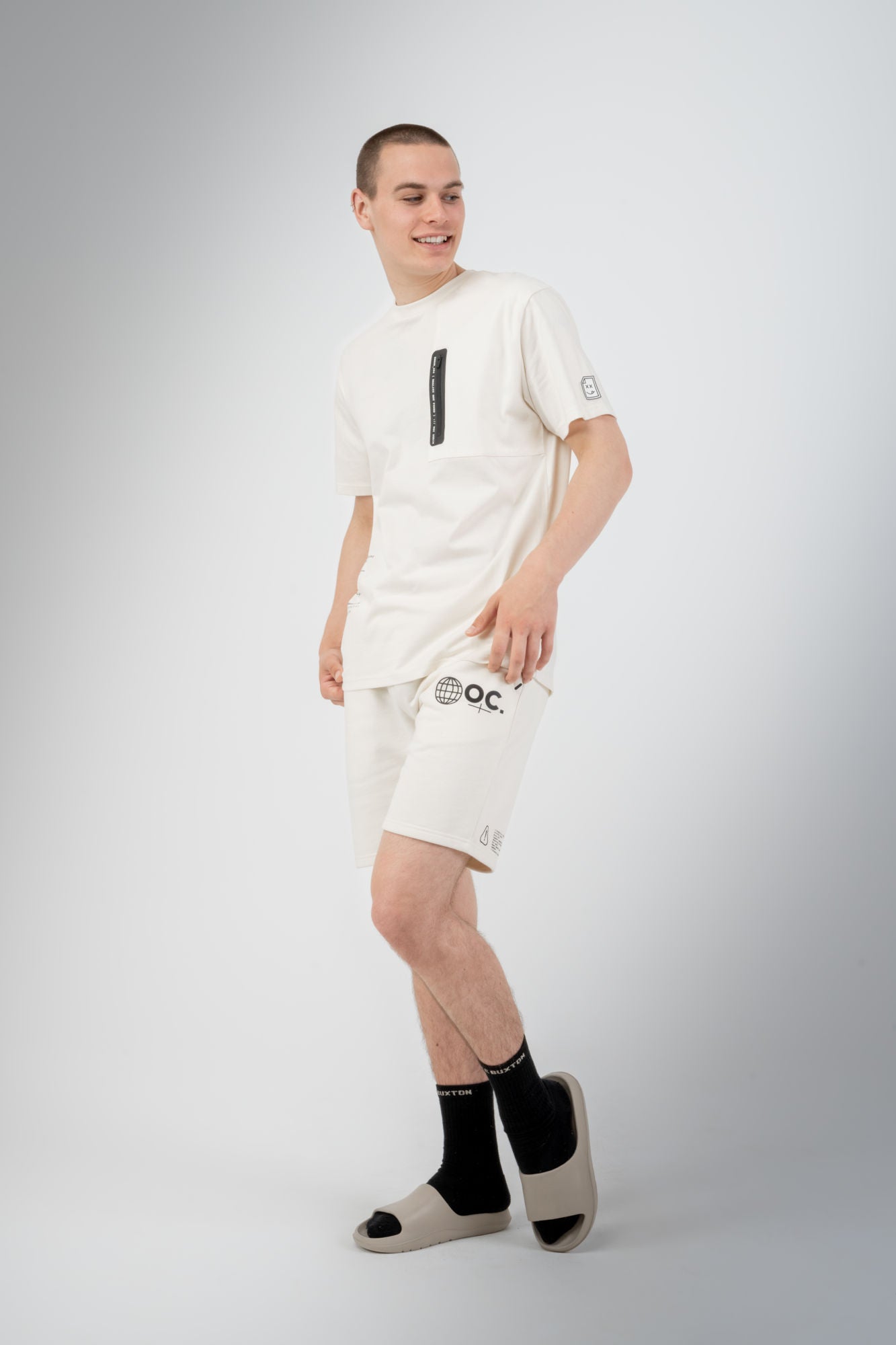 HTML Zip T-Shirt - Off white